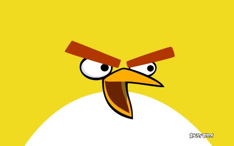 Yellow-Bird-in-Angry-Birds-Wallpaper